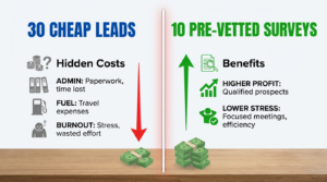 The True Cost of £40 Cheap Data: Why High Intent Leads for Installers Win