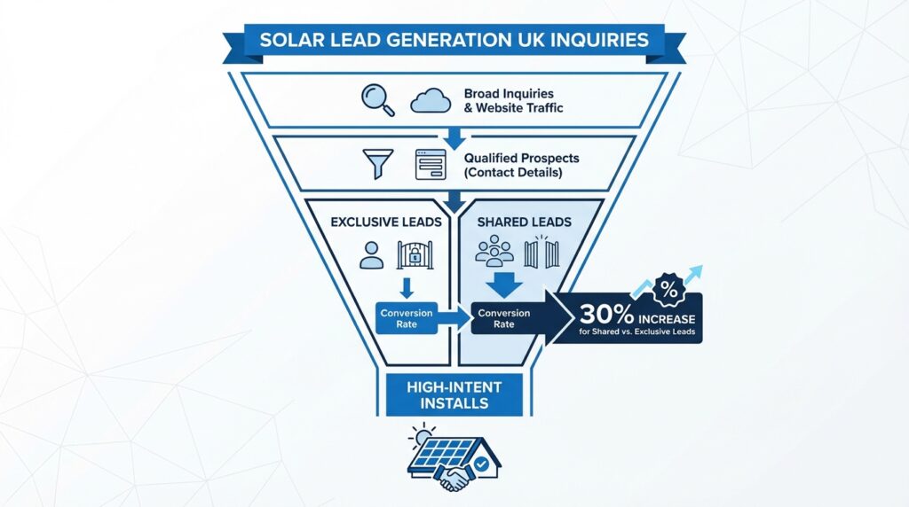 Exclusive vs shared leads for installers